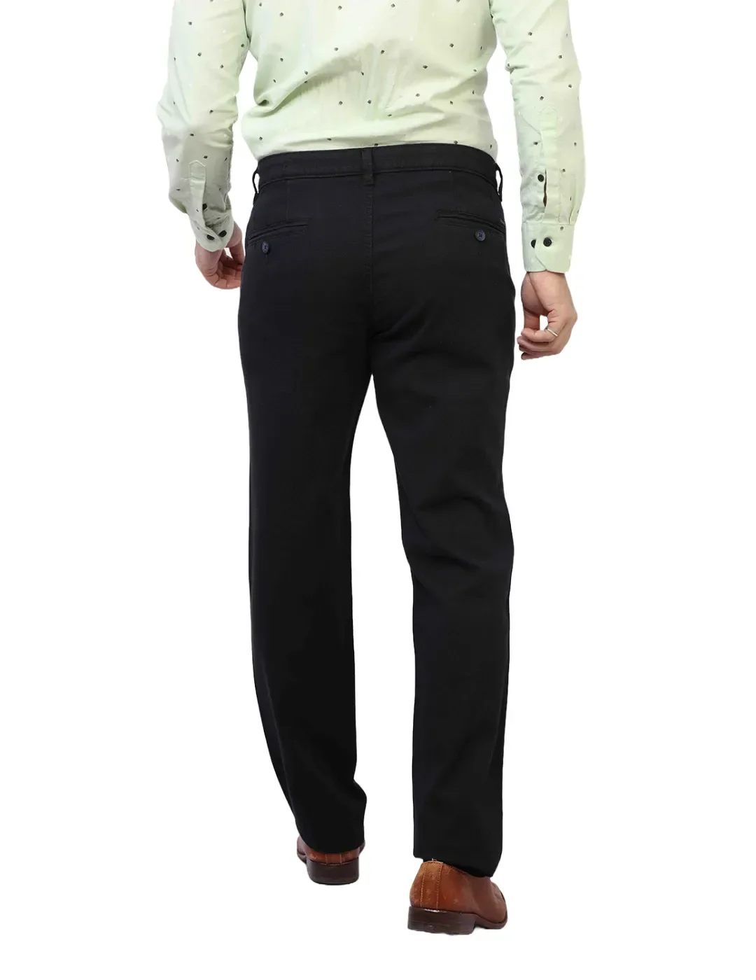 Stretchable Black / Dark Navy Trouser - Image 4