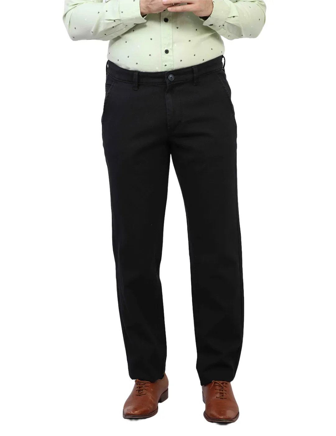 Stretchable Black / Dark Navy Trouser - Image 7