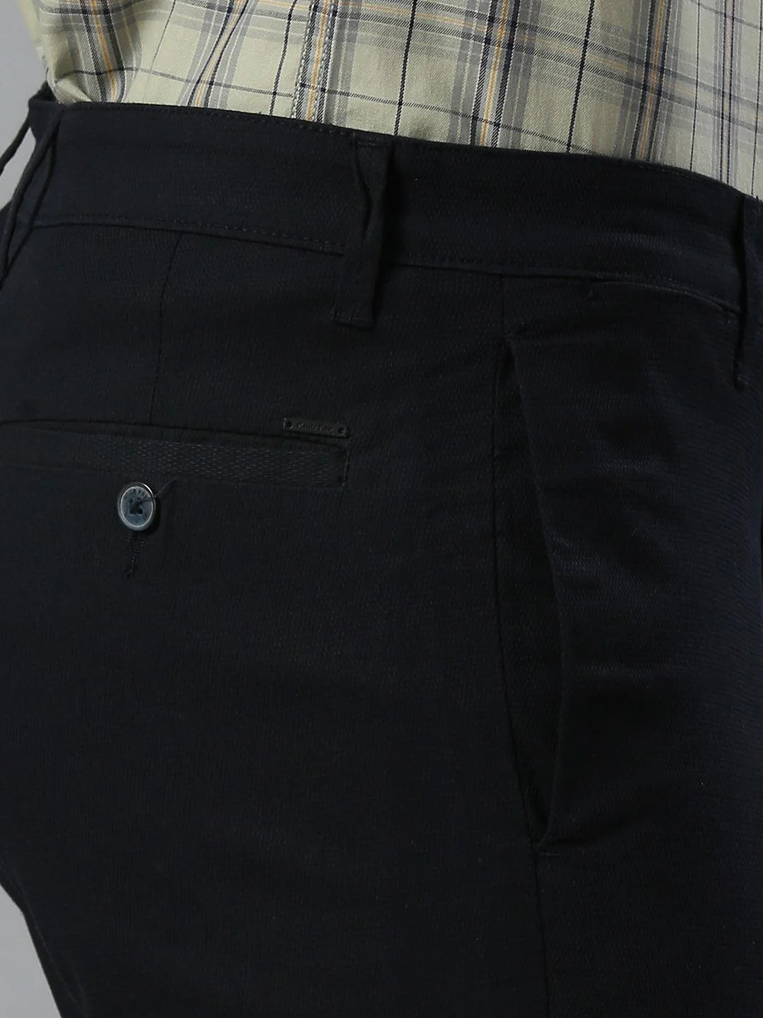 Dark Navy Narrow Chino Pants - Image 6