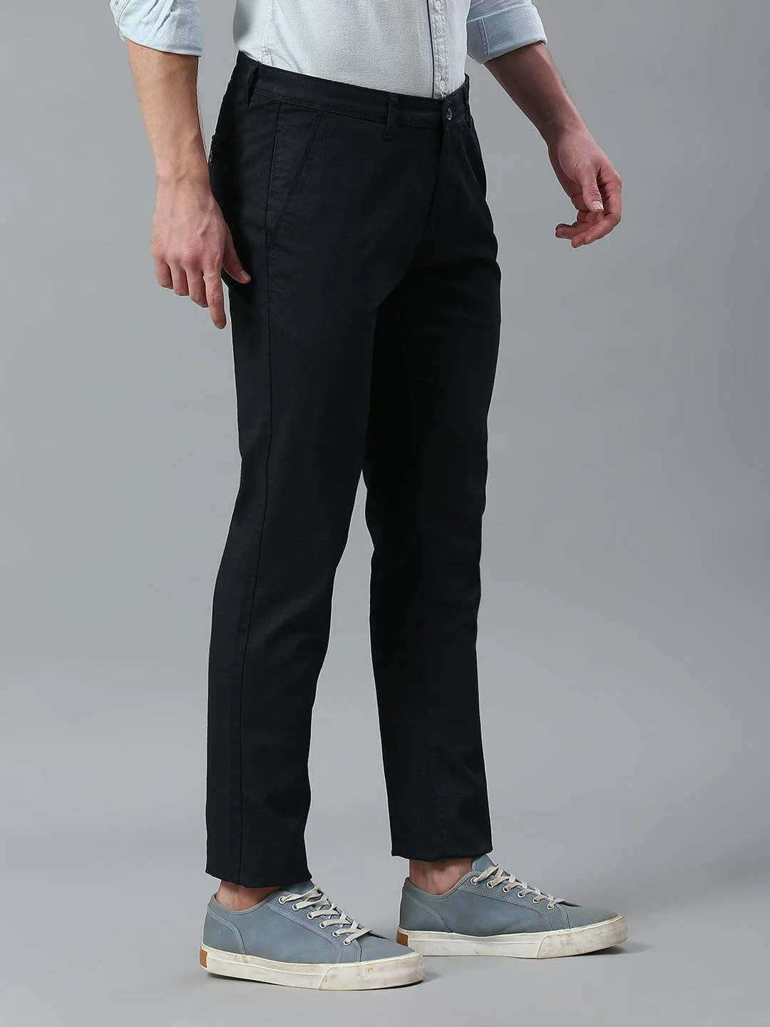 Stretchable Space Navy Chino Pants - Image 6