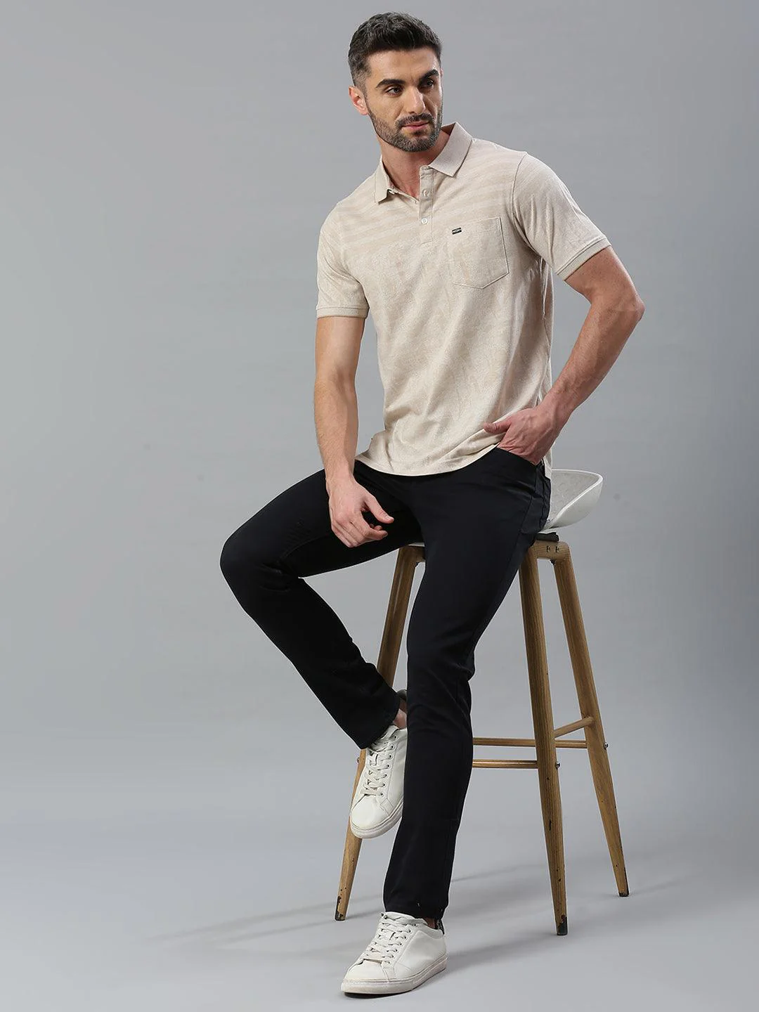 Stretchable Jet Navy Skinny Fit Jeans - Image 10