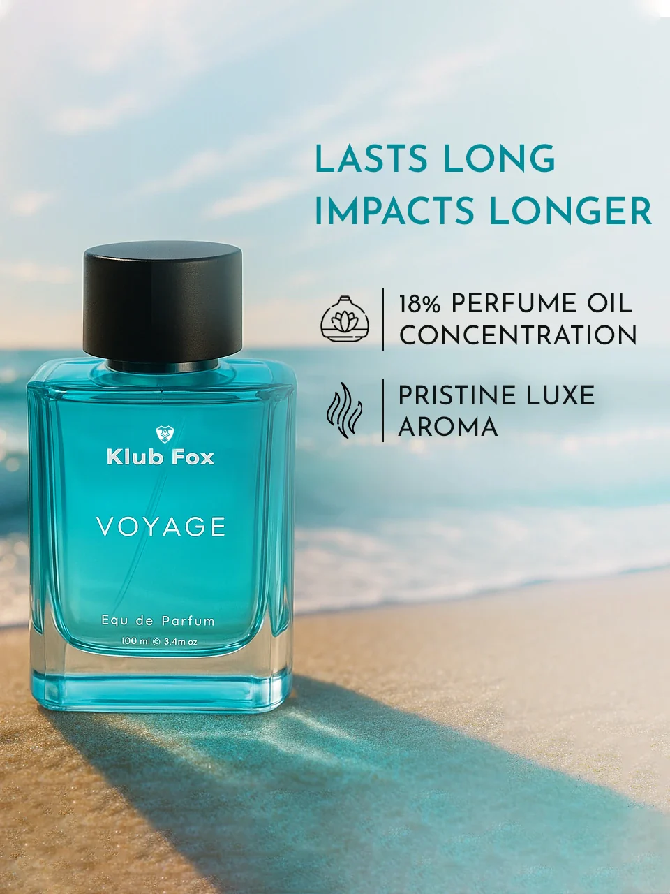 Fresh Daywear Perfume - Voyage 100 ML - Image 3