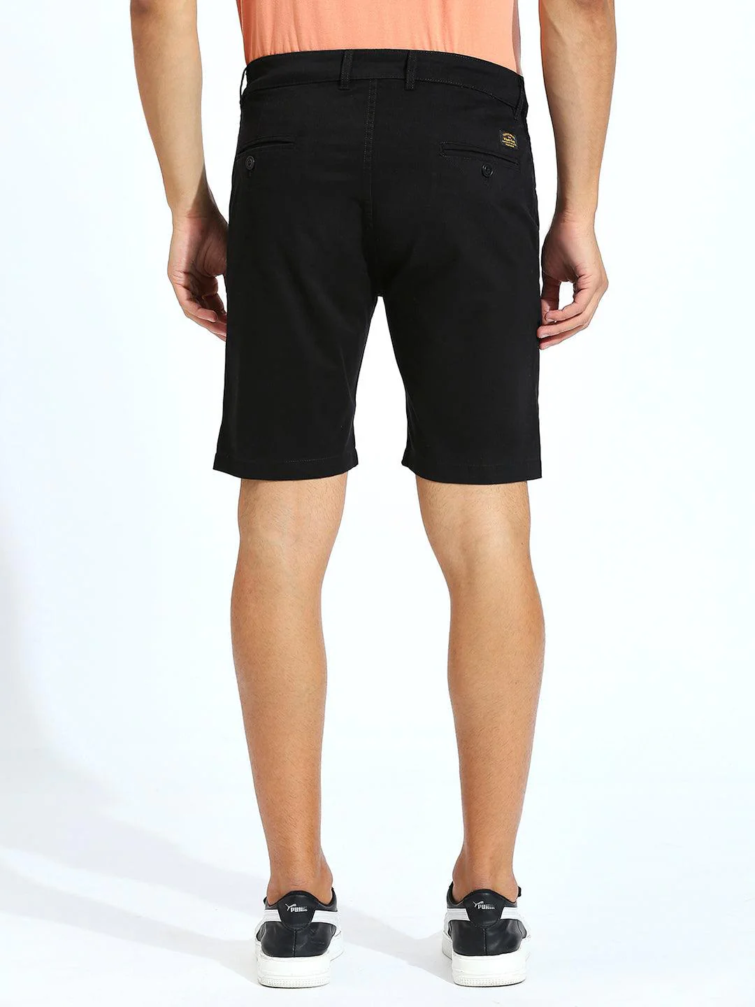 Travel Black Lycra Shorts - Image 4
