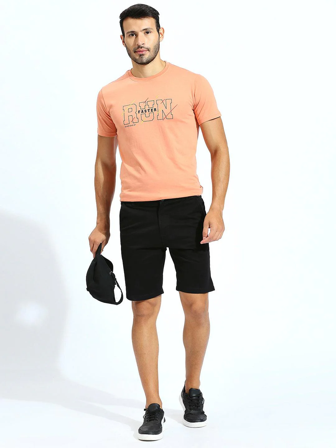 Travel Black Lycra Shorts - Image 5